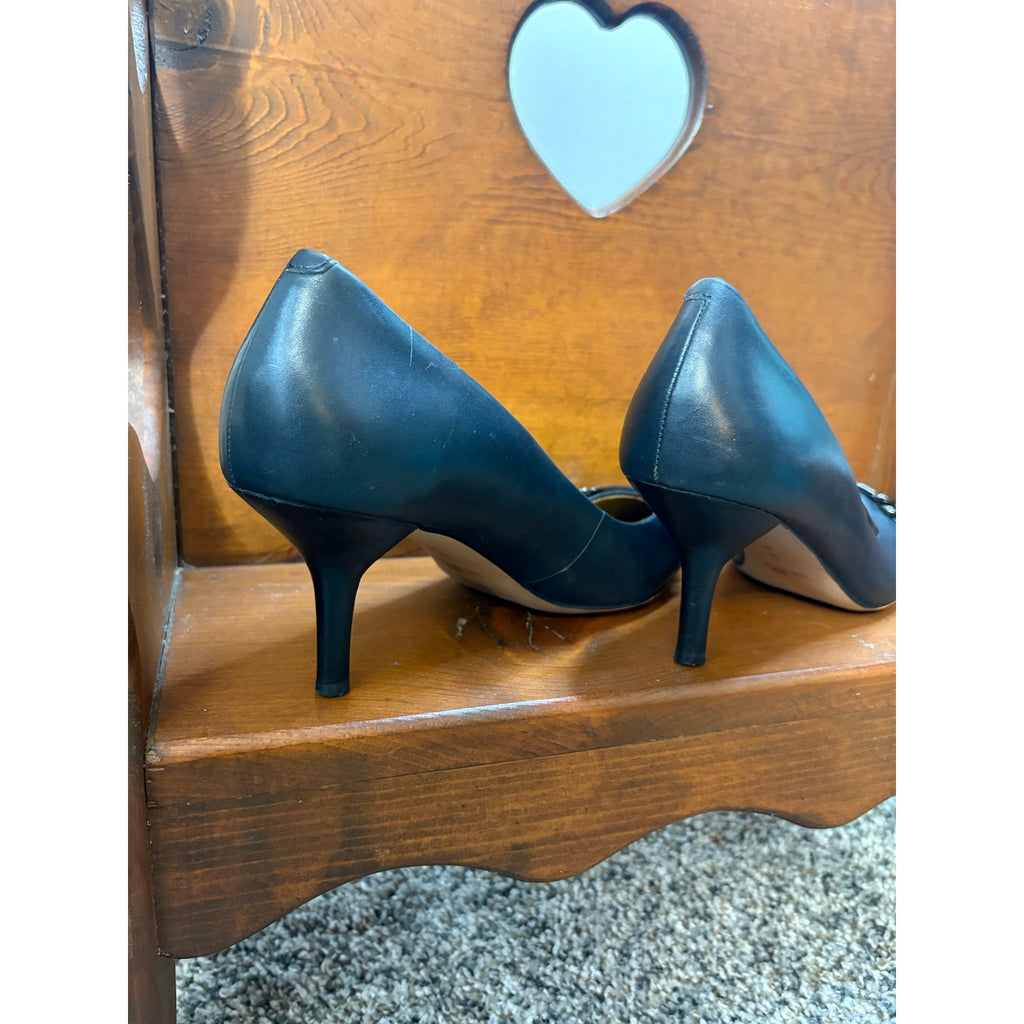 The Midnight Bowery Kitten Heels by Coach, Vintage