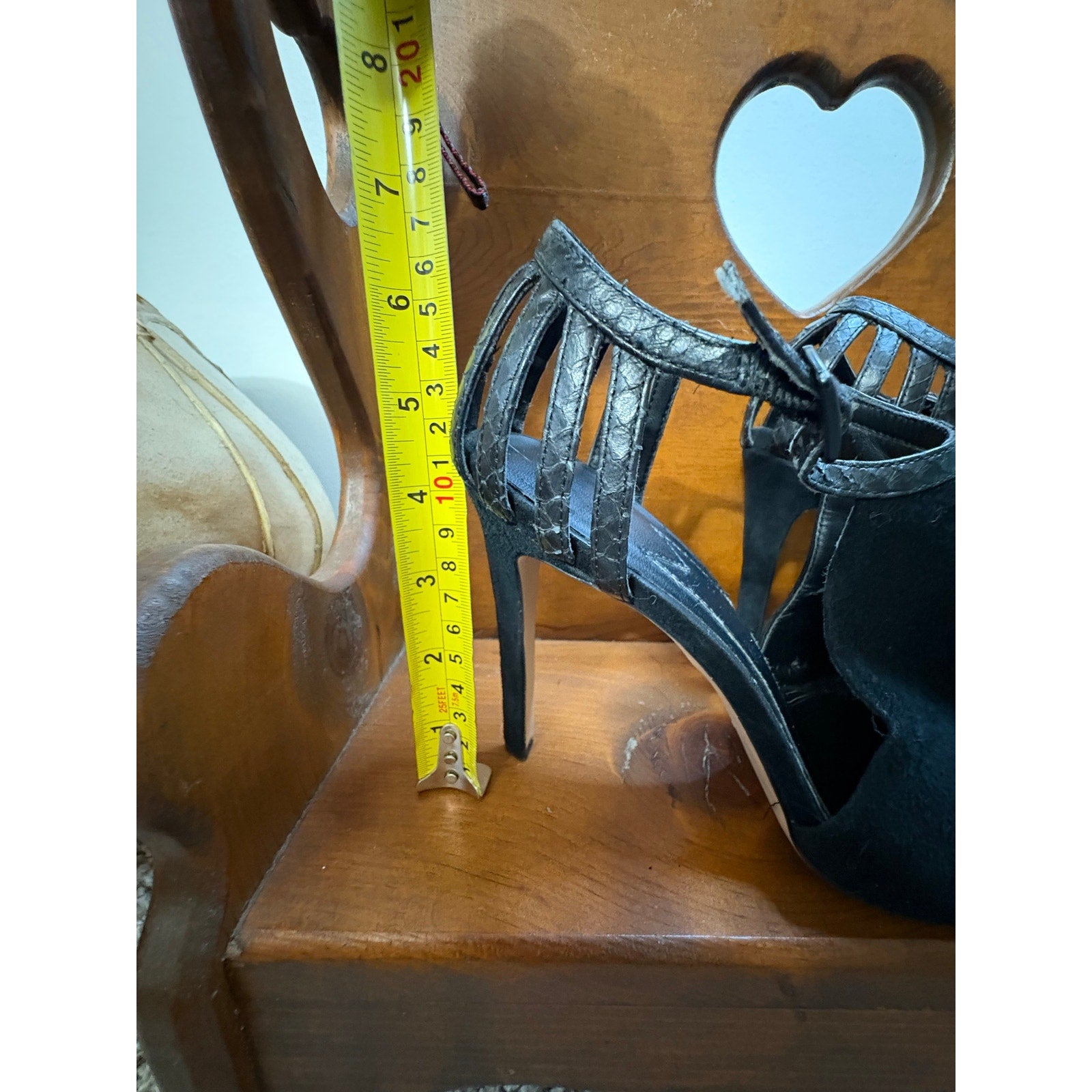 The Midnight Romance Cutout Heels