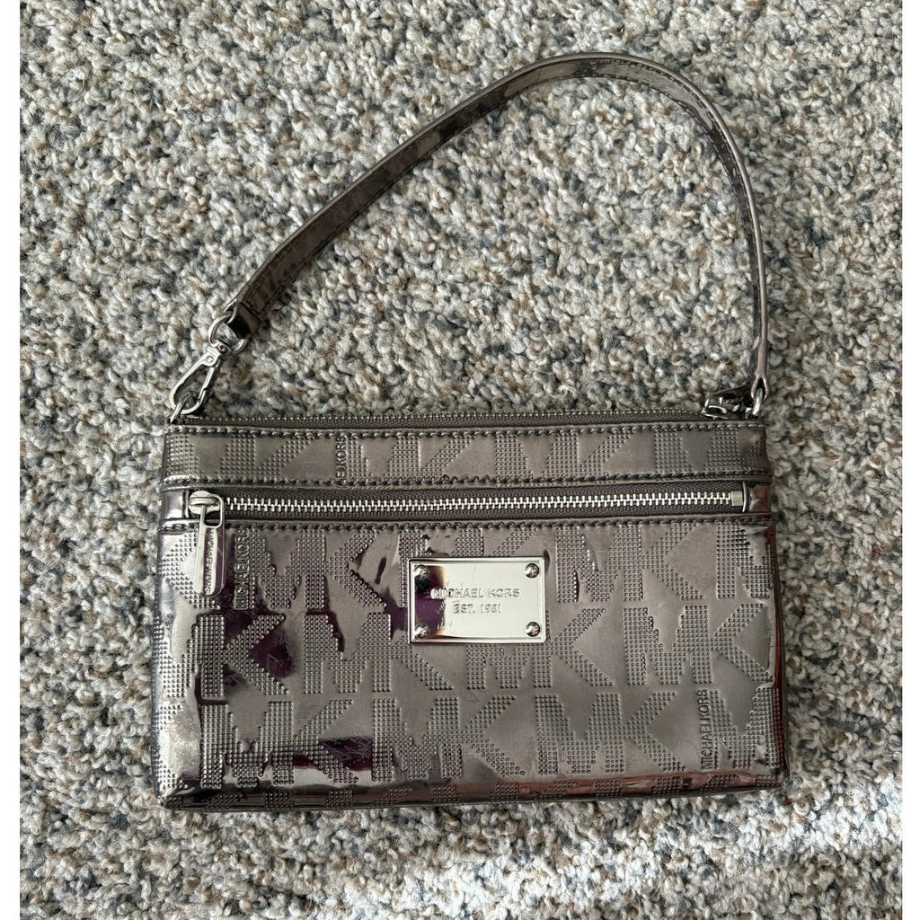 The City Lights Metallic Wristlet by Michael Kors