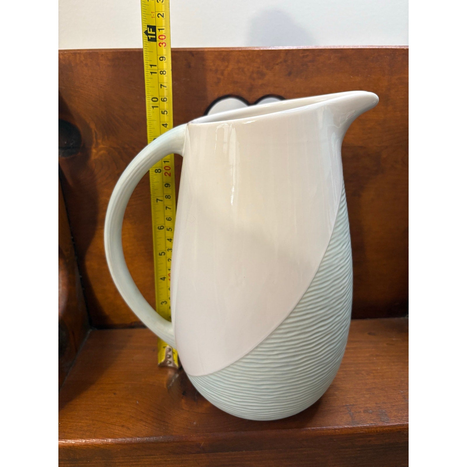 The Seafoam Cottage Pitcher & Creamer Set by Pfaltzgraff