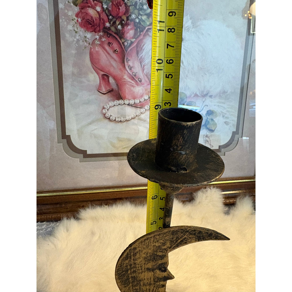 The Moonlit Reverie Candle Holders - Set of 2, Vintage