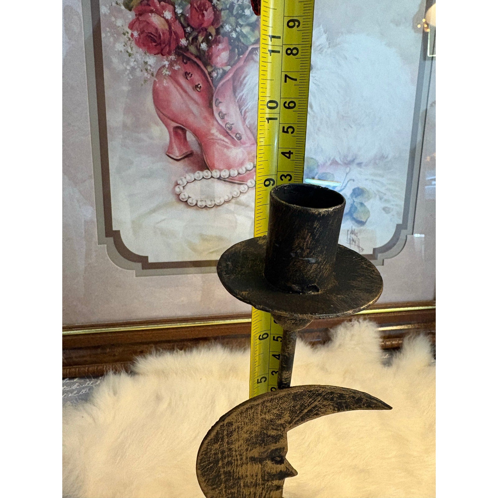 The Moonlit Reverie Candle Holders - Set of 2, Vintage