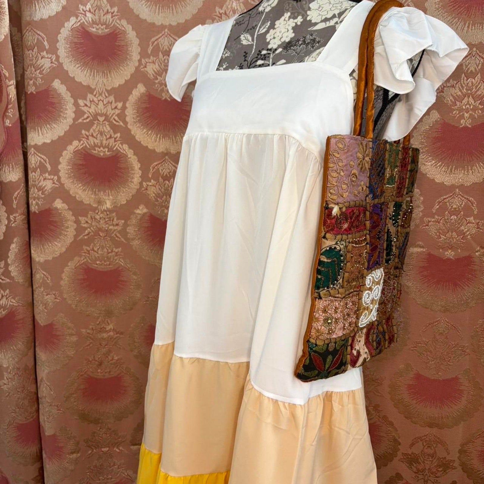 The Golden Hour Midi Dress