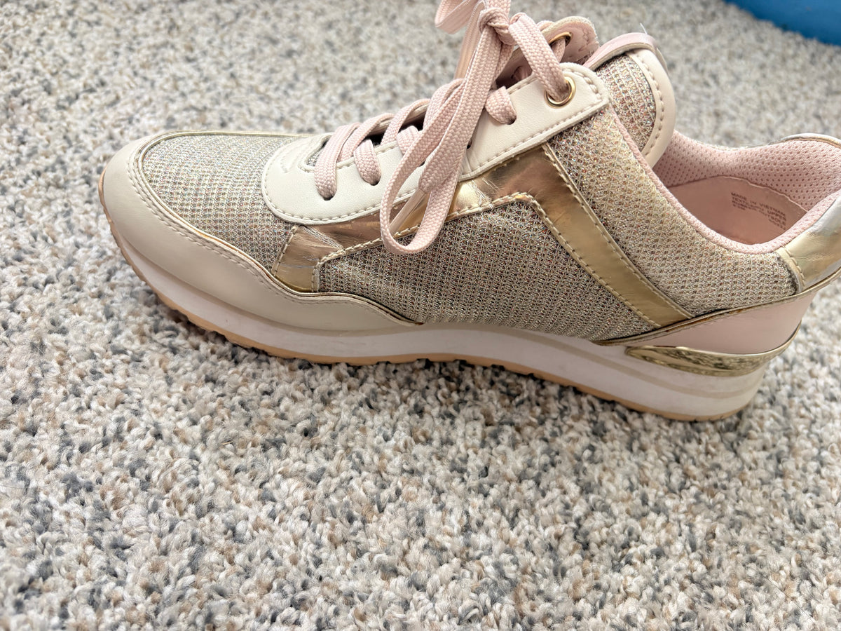 Second Wing Studio You'll Just Love These Comfy Glitter Sneakers Daily -