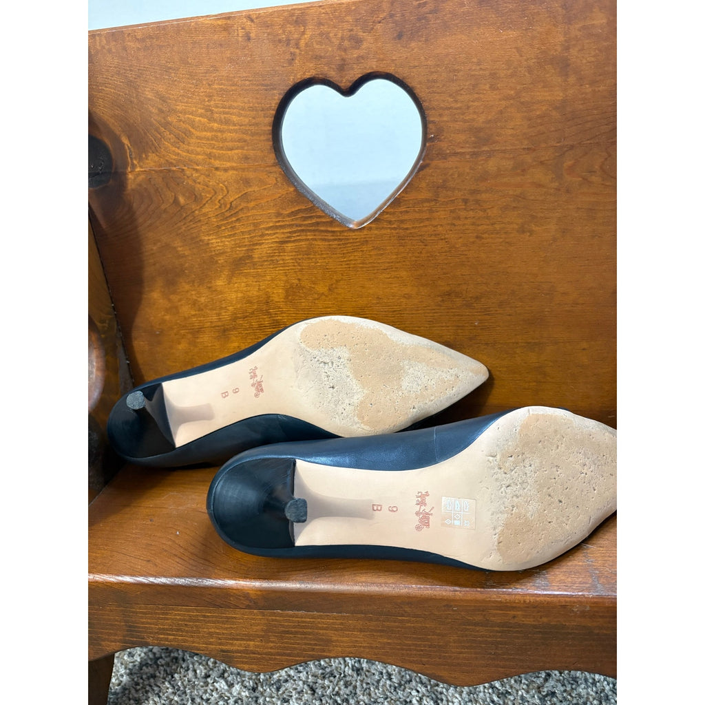 The Midnight Bowery Kitten Heels by Coach, Vintage