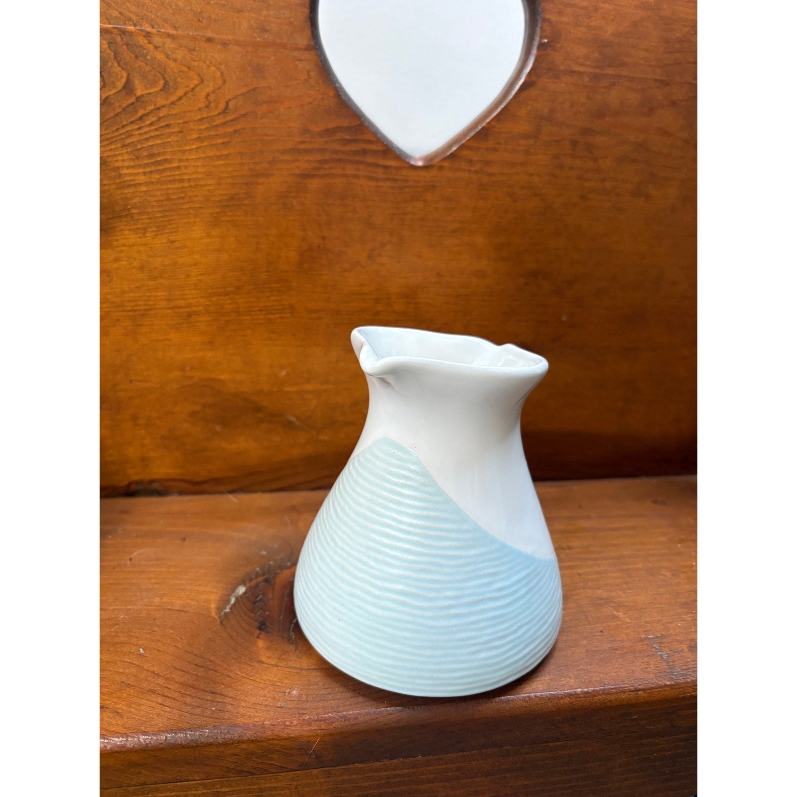 The Seafoam Cottage Pitcher & Creamer Set by Pfaltzgraff