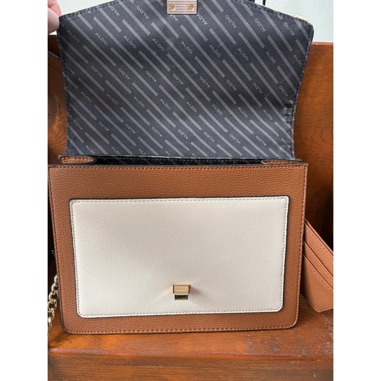 The Coastal Woven Satchel by Aldo