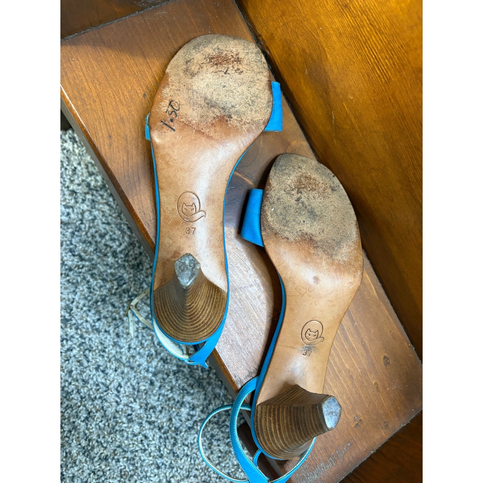 The Venetian Garden Floral Heels- Vintage Baldinini Gimmy