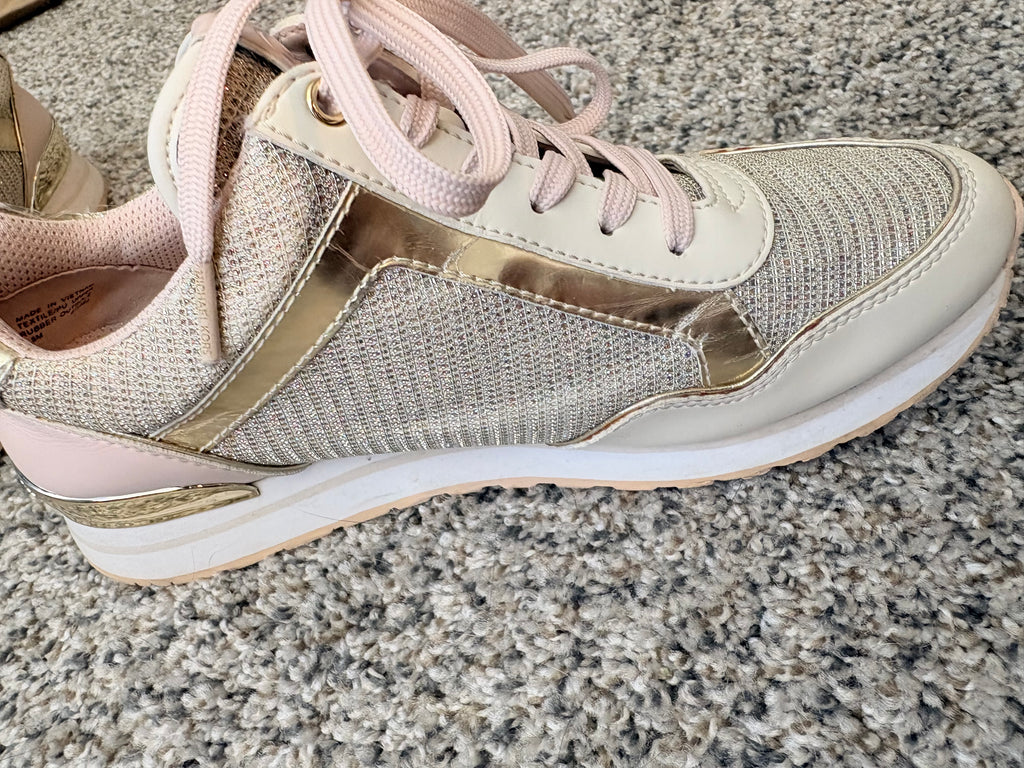 Second Wing Studio You'll Just Love These Comfy Glitter Sneakers Daily -