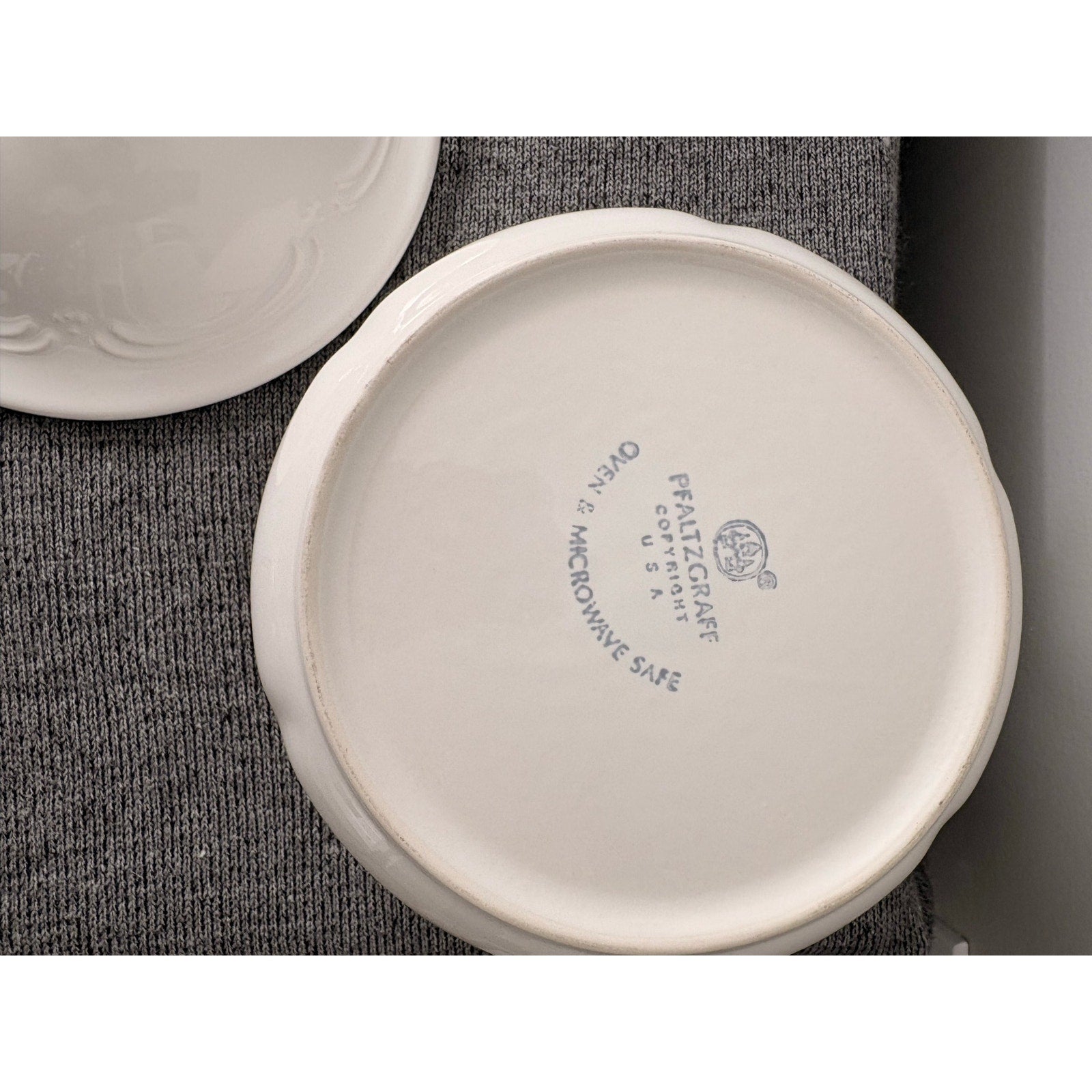 The White Filigree Casserole Dish