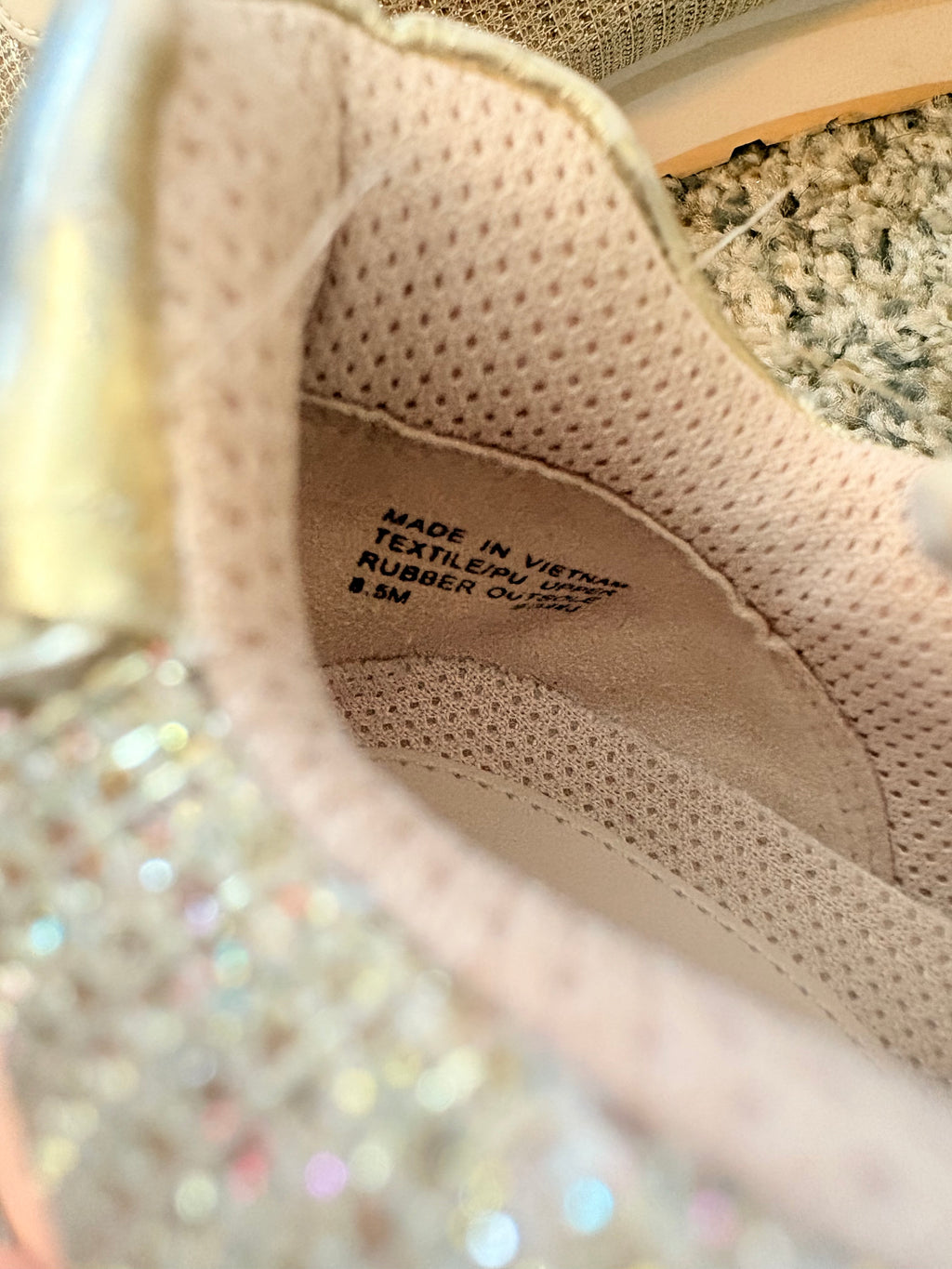 Second Wing Studio You'll Just Love These Comfy Glitter Sneakers Daily -