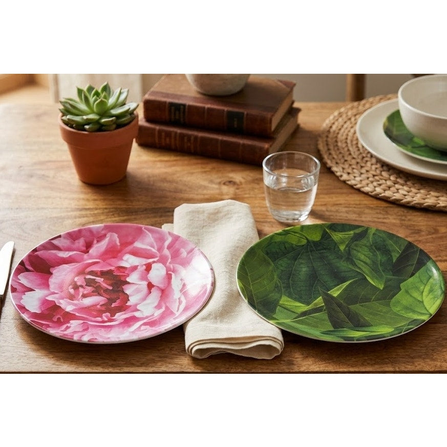 The Patio Floral Small Plate Set