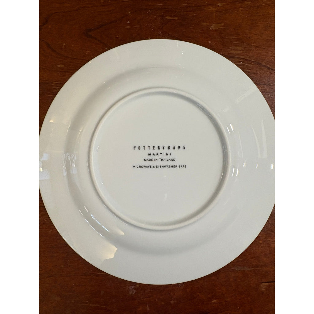 The Cocktail Hour Pottery Barn Plate Set