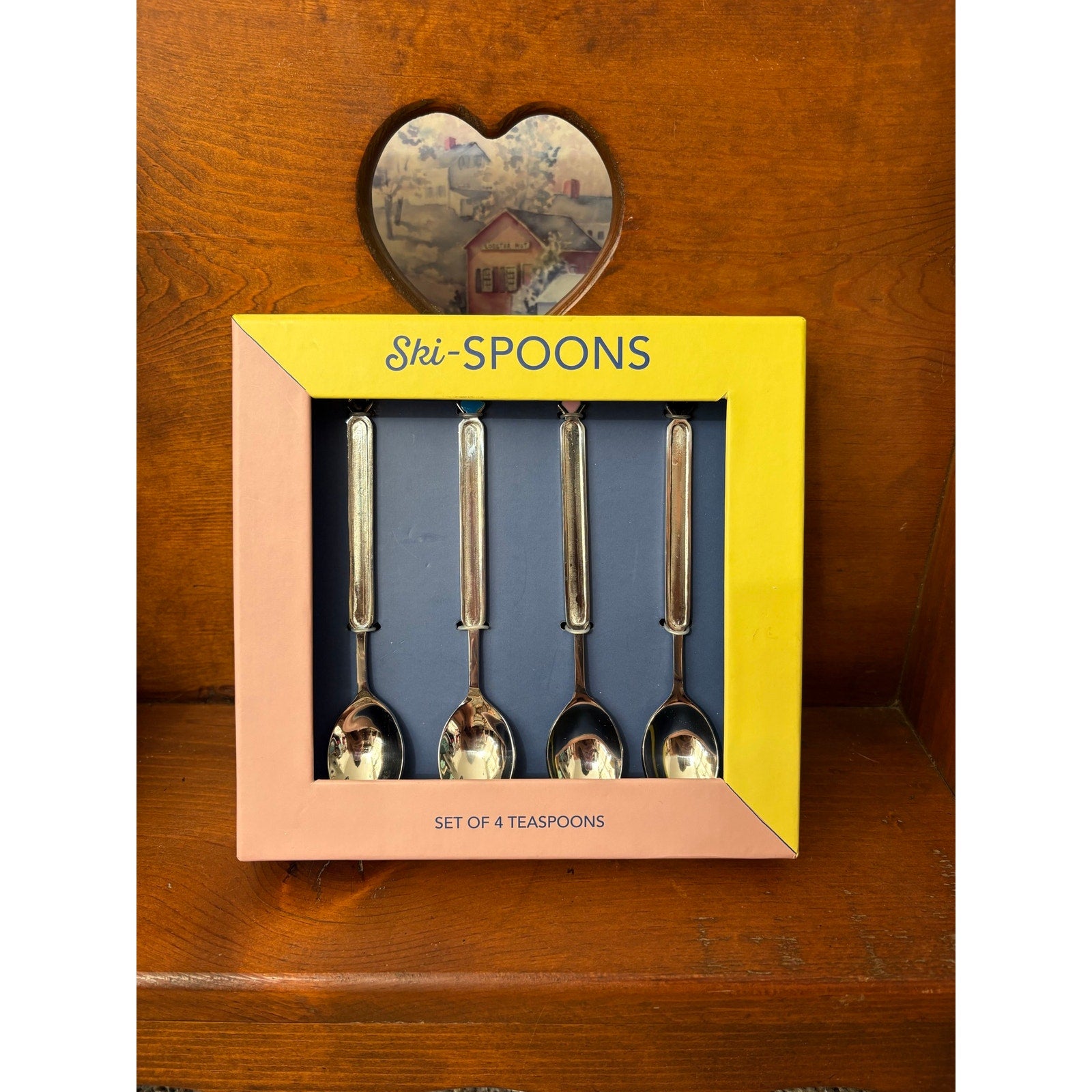 The Après Ski Stainless Steel Teaspoon Set