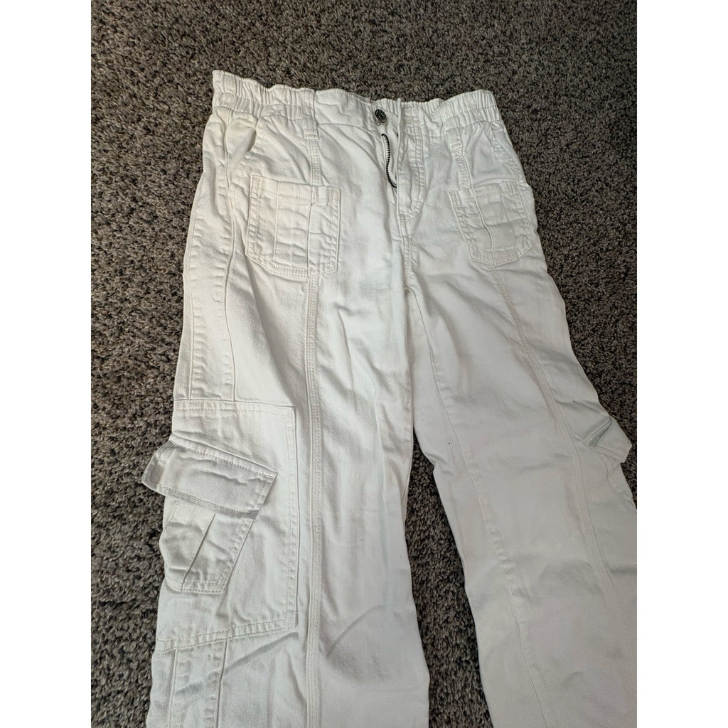 BDG White Cargo Pants – Y2K Wide Leg Utility Pants by Urban Outfitters