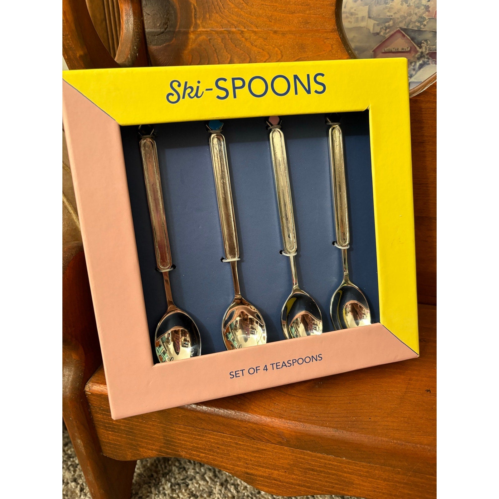 The Après Ski Stainless Steel Teaspoon Set