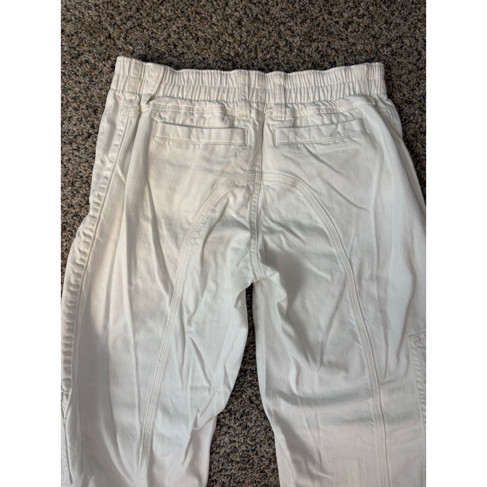 BDG White Cargo Pants – Y2K Wide Leg Utility Pants by Urban Outfitters