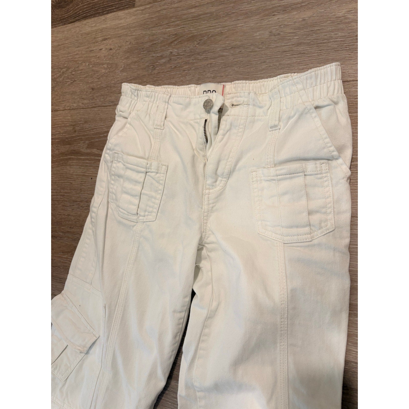 BDG White Cargo Pants – Y2K Wide Leg Utility Pants by Urban Outfitters