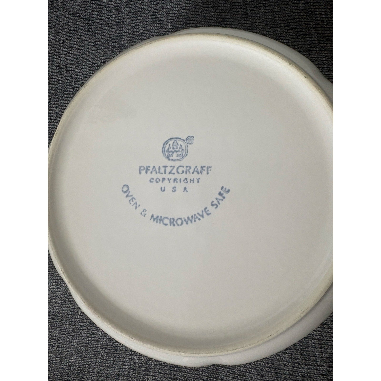 The White Filigree Casserole Dish