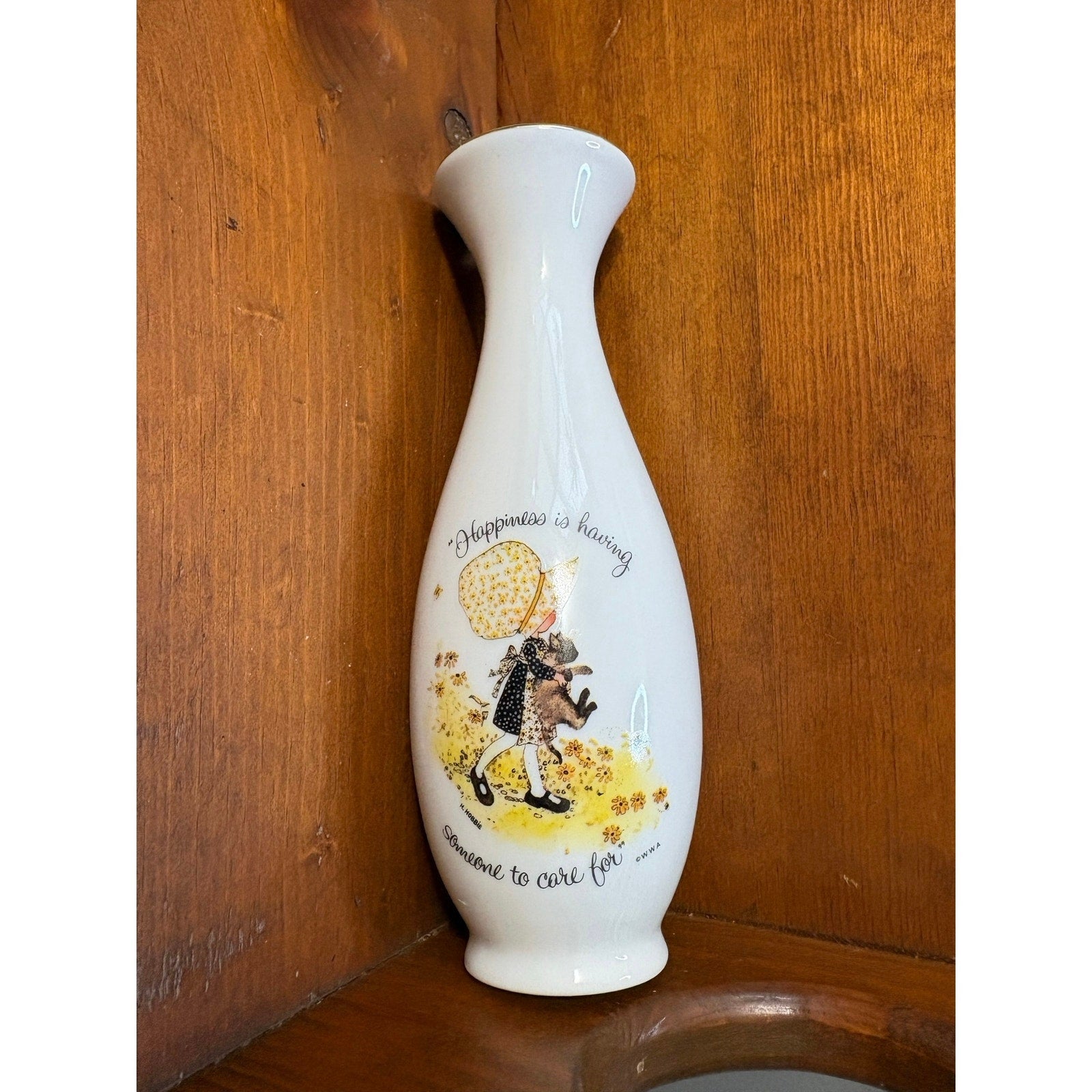 The Happiness Keepsake Holly Hobbie Vase