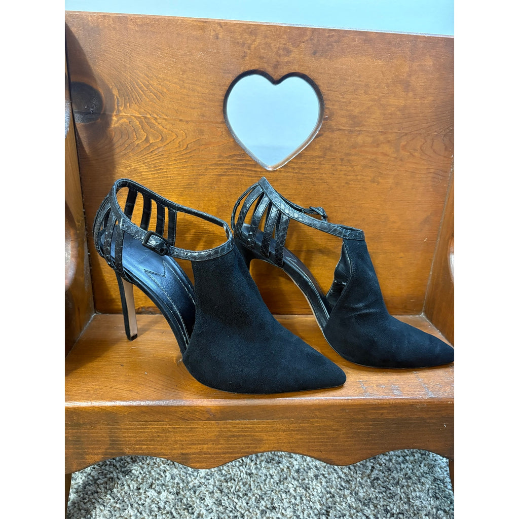 The Midnight Romance Cutout Heels