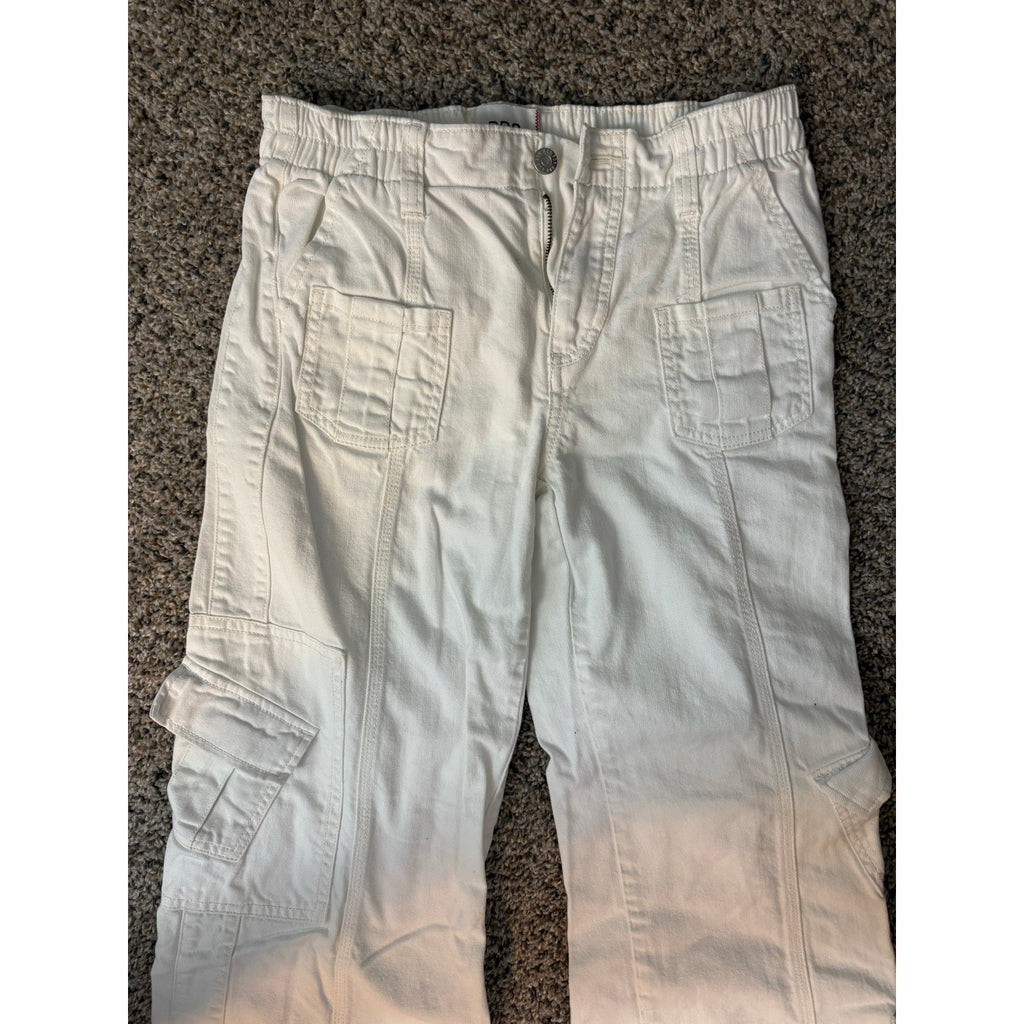 BDG White Cargo Pants – Y2K Wide Leg Utility Pants by Urban Outfitters