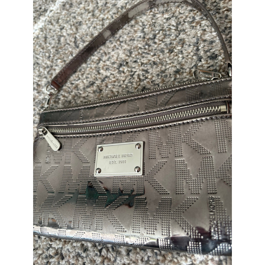 The City Lights Metallic Wristlet by Michael Kors