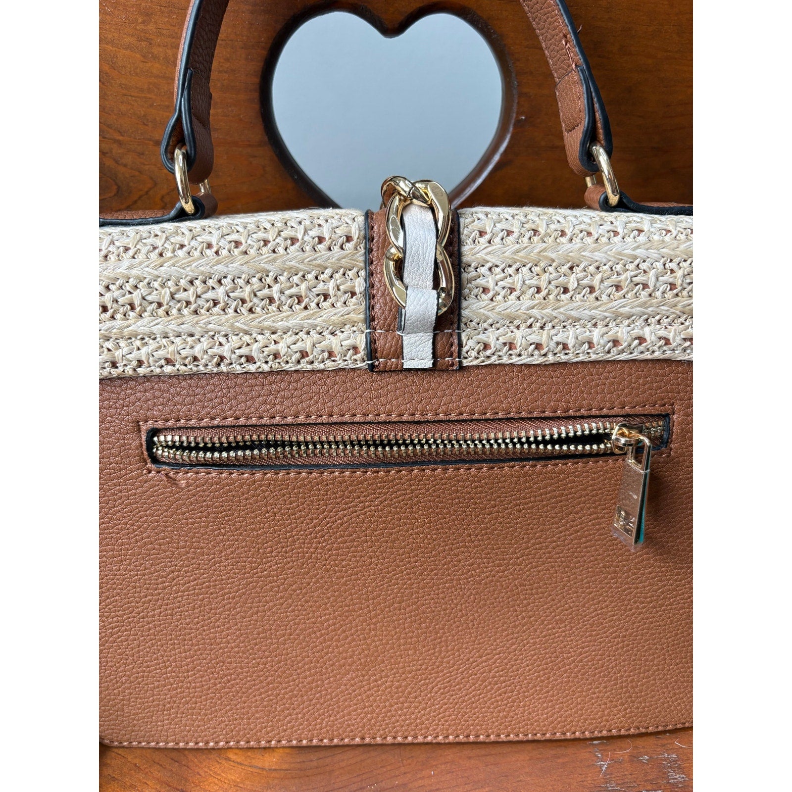 The Coastal Woven Satchel by Aldo