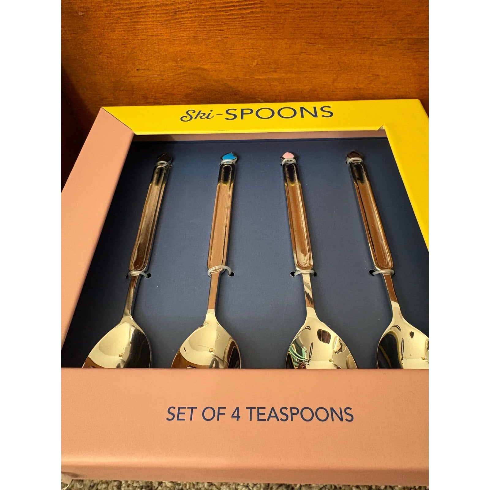 The Après Ski Stainless Steel Teaspoon Set